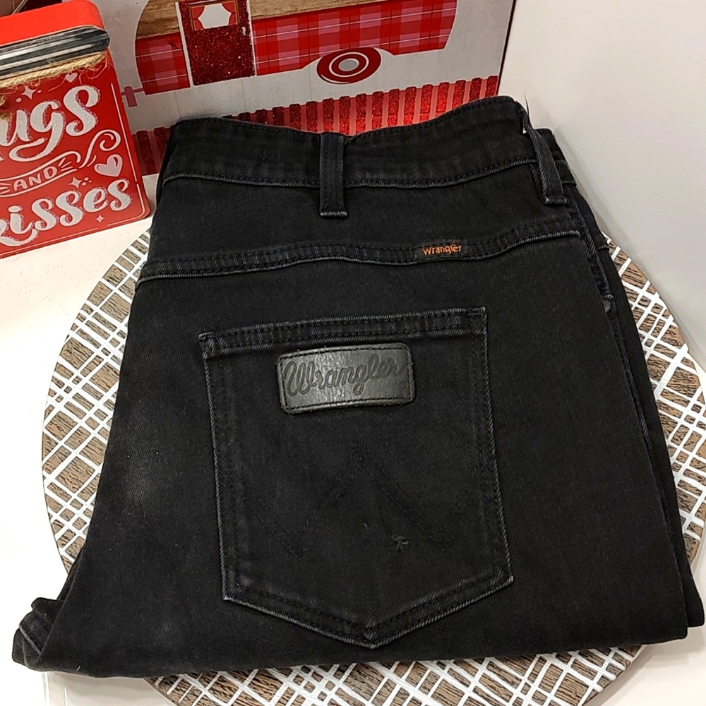 😎 EUC Wrangler Brand Smooth Edition Men's/Unisex Use Slim Jeans, 33